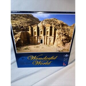 Wonderful World  Jordan Petra The Monastery 750 piece Jigsaw Brand new sealed
